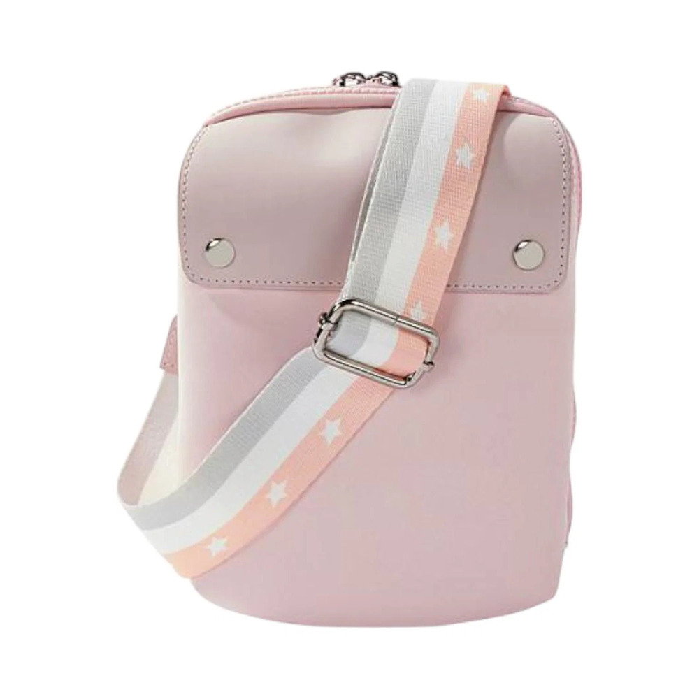 Denise Austin Neoprene Guitar Strap Crossbody Bag Peony